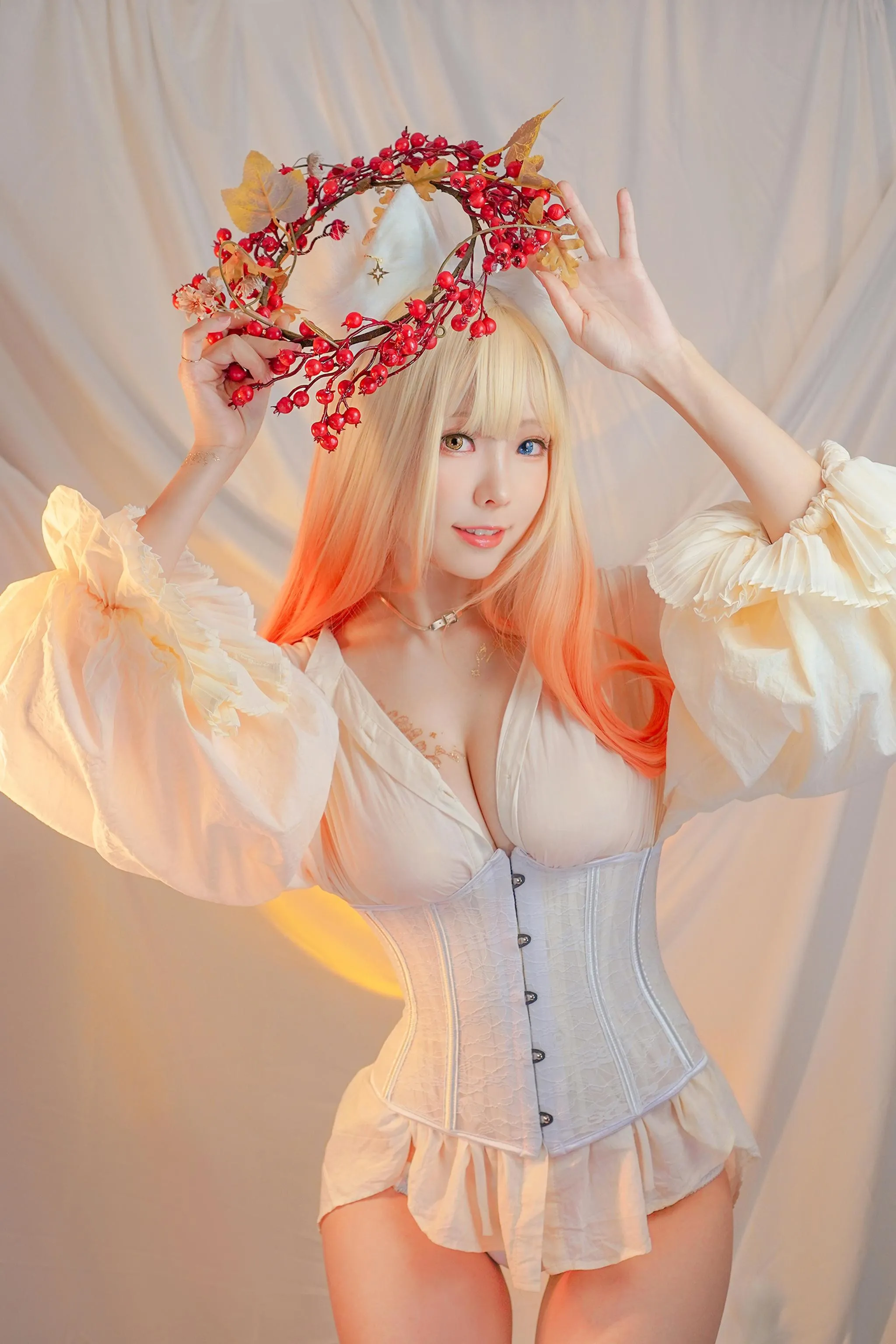 ElyEE子 – NO.77 Original Witch  Cat魔女與貓-Odd-eyed cat __ [41P]插图6